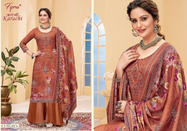 Fyra Karachi Regular Wear Soft Cotton Dress Material